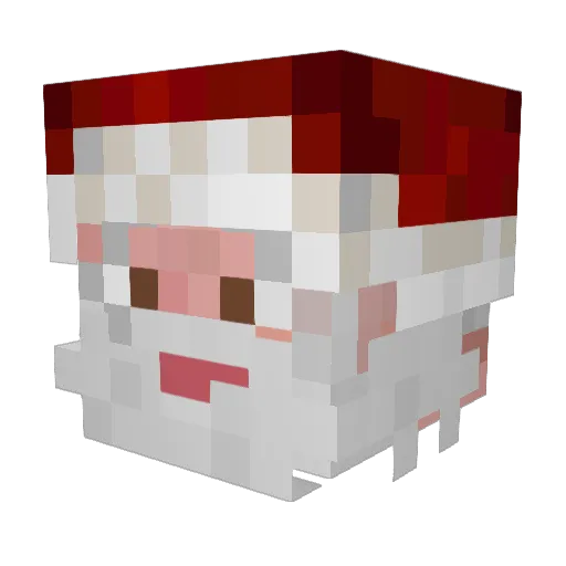 DaranHD Minecraft avatar head, 3D render