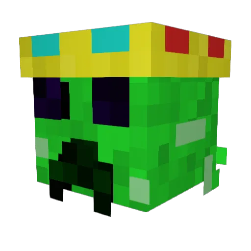 DaraxIV Minecraft avatar head, 3D render