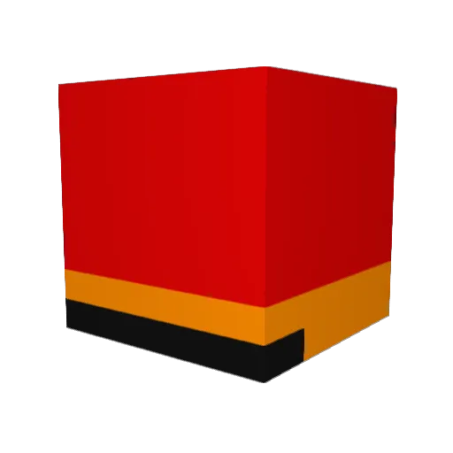 Darb89 Minecraft avatar head, 3D render