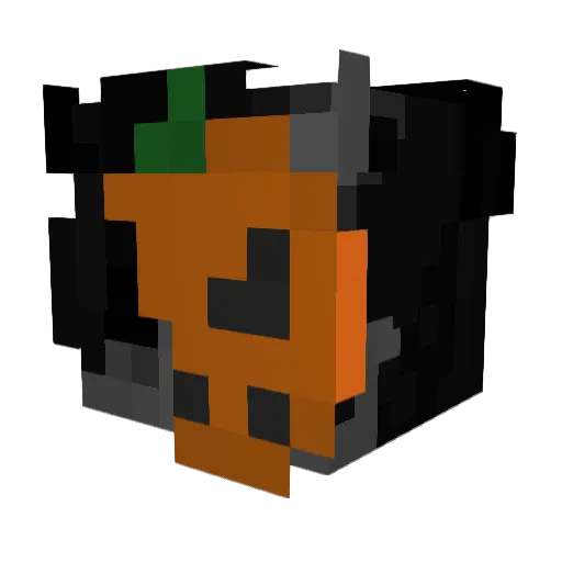 Darck_00 Minecraft avatar head, 3D render