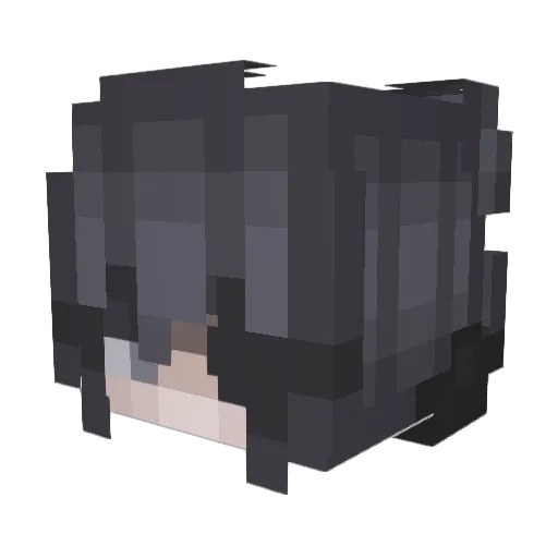 DarcyMills Minecraft avatar head, 3D render