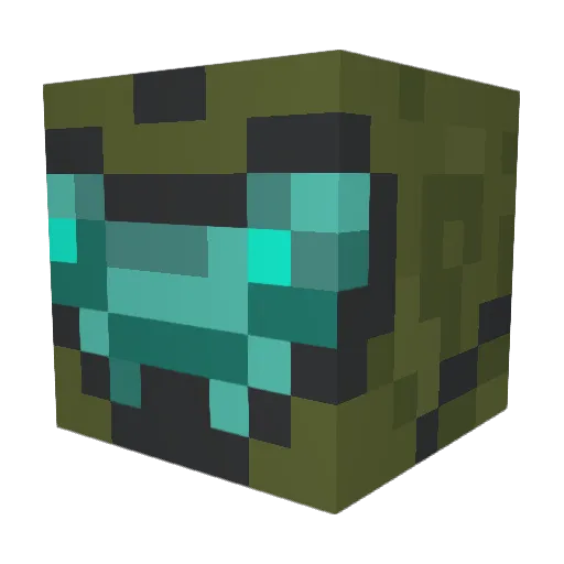 Daredevil54321 Minecraft avatar head, 3D render