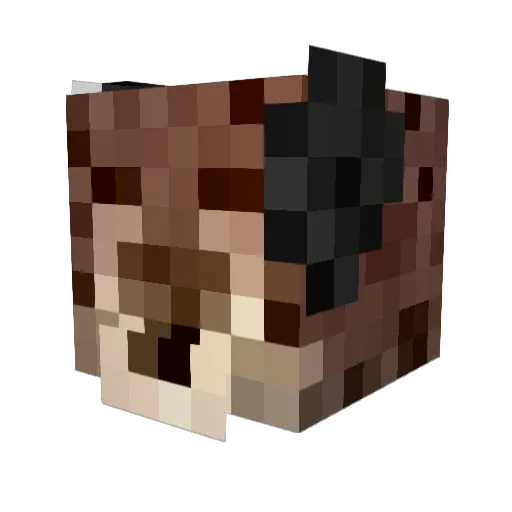 Darformir Minecraft avatar head, 3D render