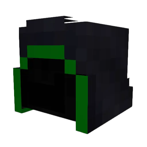 Darg_Angel Minecraft avatar head, 3D render