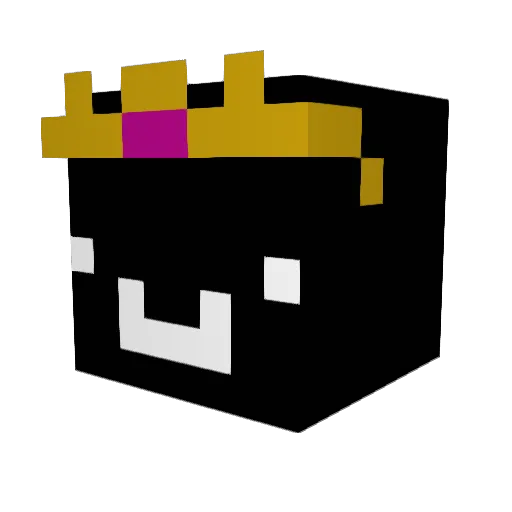 Dari_pro13 Minecraft avatar head, 3D render