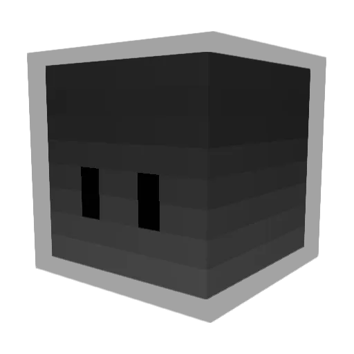 Darianat Minecraft avatar head, 3D render