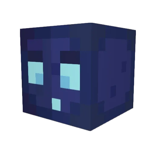 Darigarpa_06 Minecraft avatar head, 3D render