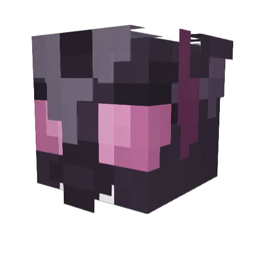 DaringShepard Minecraft avatar head, 3D render