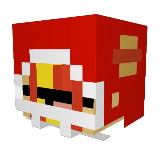 Daringkiller764 Minecraft avatar head, 3D render
