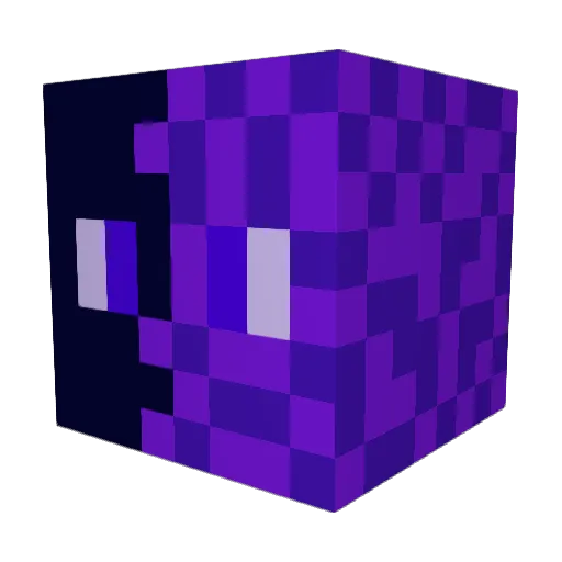 Dario327 Minecraft avatar head, 3D render