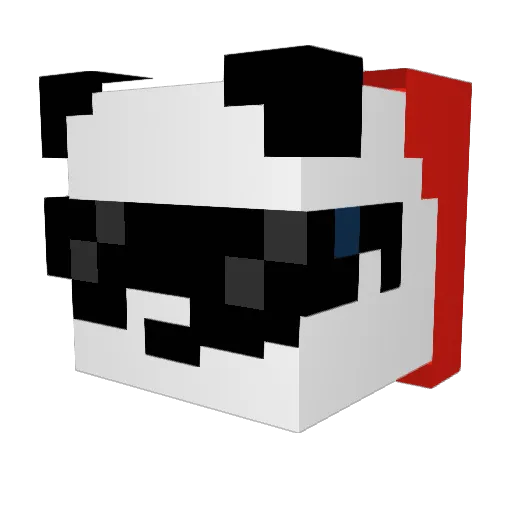 Dario_2702 Minecraft avatar head, 3D render