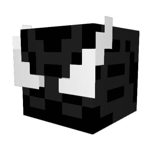 Darioesafe Minecraft avatar head, 3D render