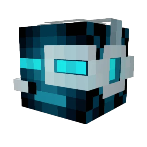 DarioxOneTv Minecraft avatar head, 3D render