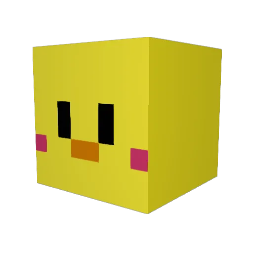 Darius0103 Minecraft avatar head, 3D render