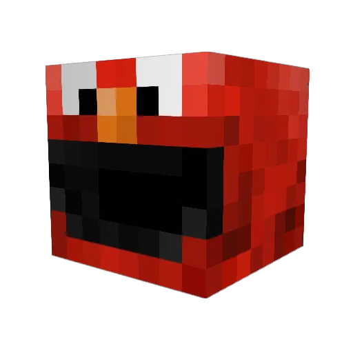 Darius1440 Minecraft avatar head, 3D render