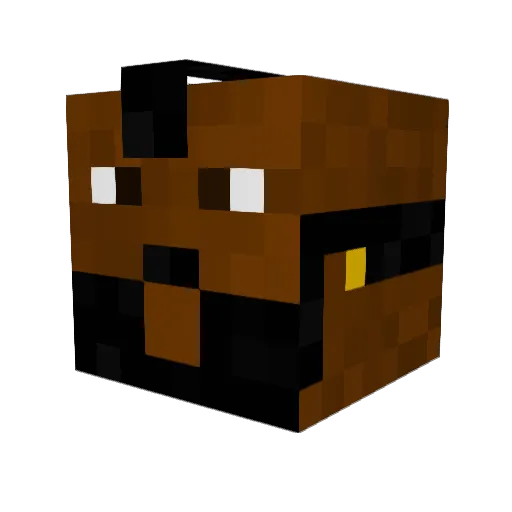 Darius9797 Minecraft avatar head, 3D render