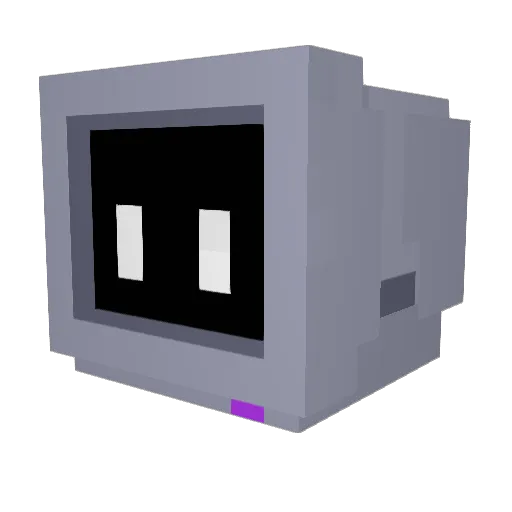 DariusWasHere Minecraft avatar head, 3D render