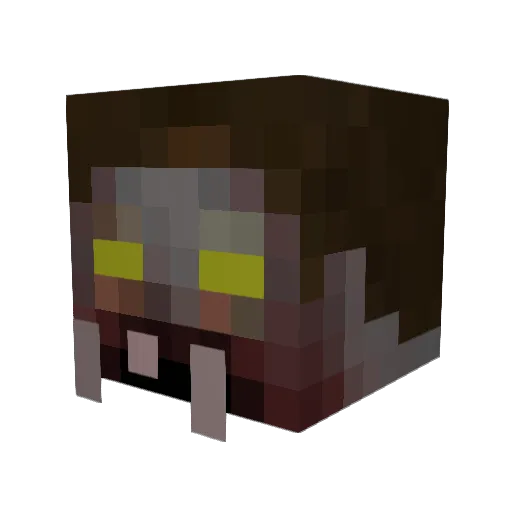 DariuzZ26 Minecraft avatar head, 3D render