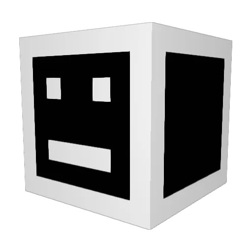DarkAndFear Minecraft avatar head, 3D render