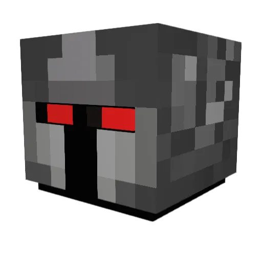 DarkAndras Minecraft avatar head, 3D render