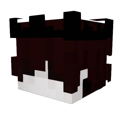 DarkBlastII Minecraft avatar head, 3D render