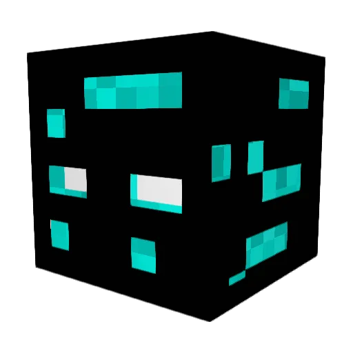 DarkBrunoPT Minecraft avatar head, 3D render