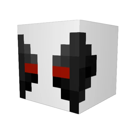 DarkDeadpool3485 Minecraft avatar head, 3D render