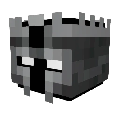 DarkDoK Minecraft avatar head, 3D render