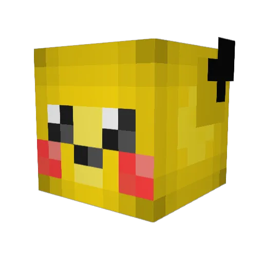 DarkDragoon714 Minecraft avatar head, 3D render