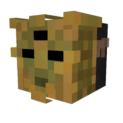 Minecraft-Avatar von DarkElfDrizzt: Kopf als 3D-Render
