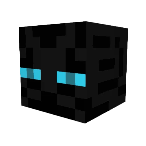DarkGhost2807 Minecraft avatar head, 3D render