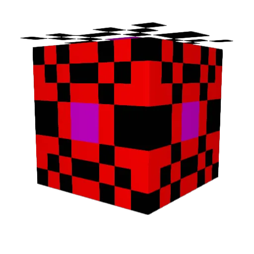 DarkJoda Minecraft avatar head, 3D render