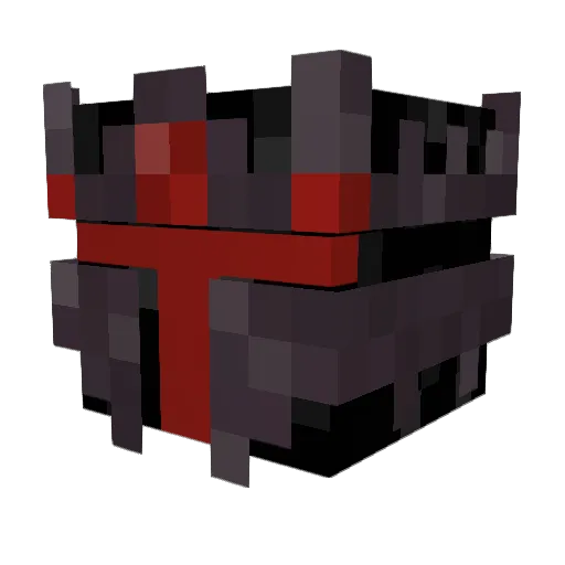 DarkKnight8036 Minecraft avatar head, 3D render