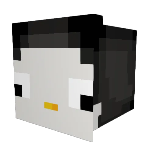 DarkKnight_245 Minecraft avatar head, 3D render