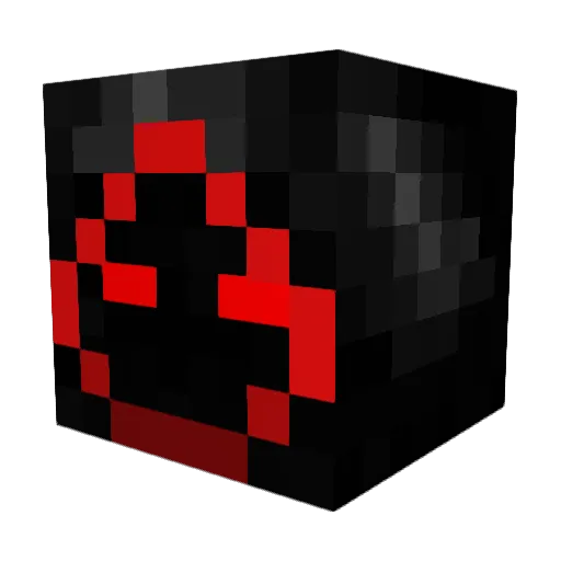 DarkLegionGuy Minecraft avatar head, 3D render