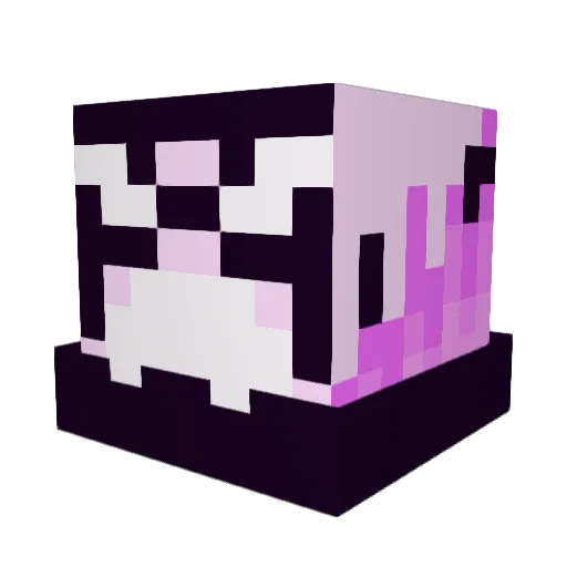 DarkMaik Minecraft avatar head, 3D render