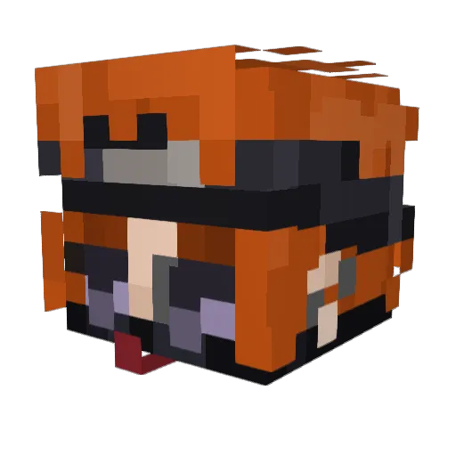 DarkMarksman25 Minecraft avatar head, 3D render
