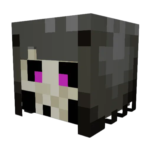 DarkMaster431 Minecraft avatar head, 3D render