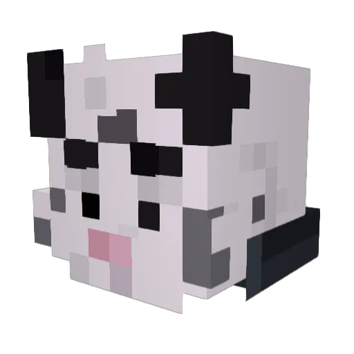 DarkMetal97 Minecraft avatar head, 3D render