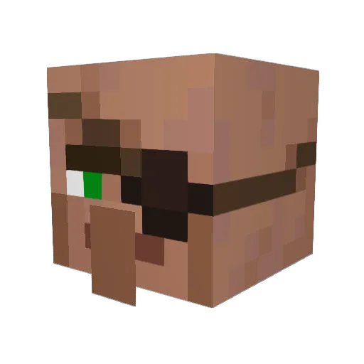 DarkPhoenix248 Minecraft avatar head, 3D render