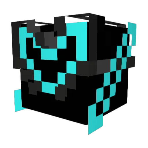 DarkRyder11 Minecraft avatar head, 3D render
