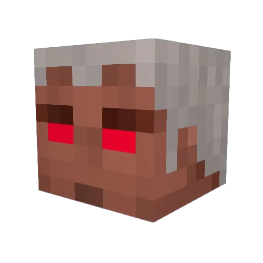 DarkSSJShinji Minecraft avatar head, 3D render