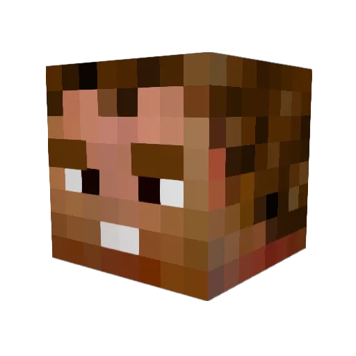 DarkStarjammer Minecraft avatar head, 3D render