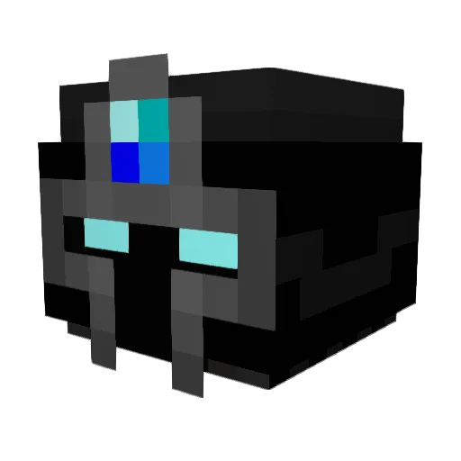 DarkStorm230 Minecraft avatar head, 3D render