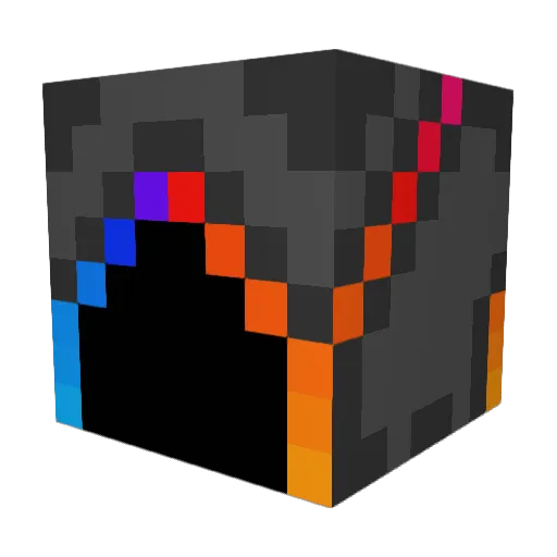 DarkTimeZz Minecraft avatar head, 3D render