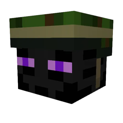 DarkTowers2 Minecraft avatar head, 3D render