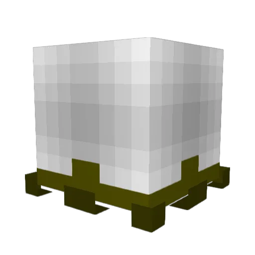 DarkX Minecraft avatar head, 3D render