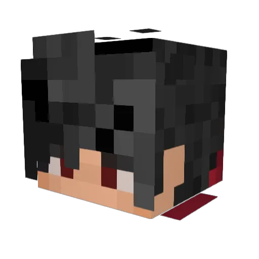 Dark_2815 Minecraft avatar head, 3D render