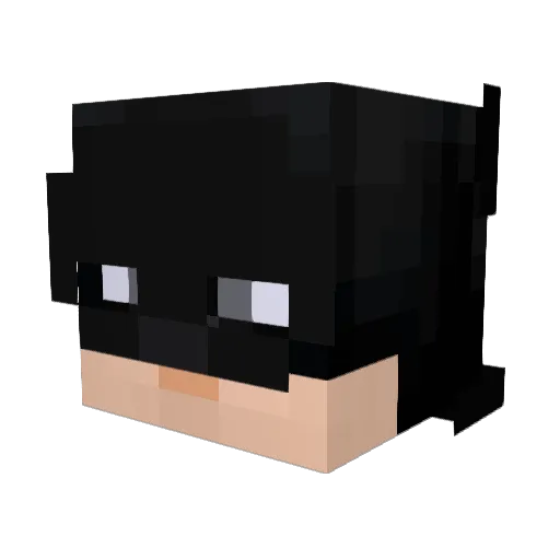 Dark_Archer78 Minecraft avatar head, 3D render