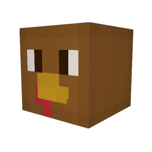 Dark_Ghoul2002 Minecraft avatar head, 3D render